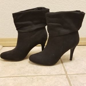Black Heeled Booties